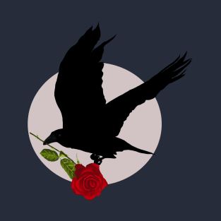 The raven and the rose T-Shirt