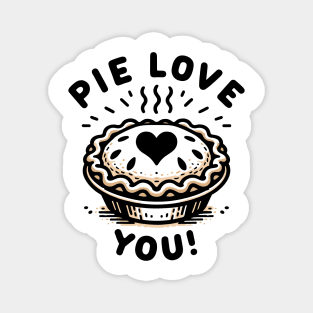 Pie Love You! Magnet