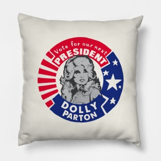 Dolly for President Pillow