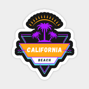 California beach Vibes 80's 90's Magnet