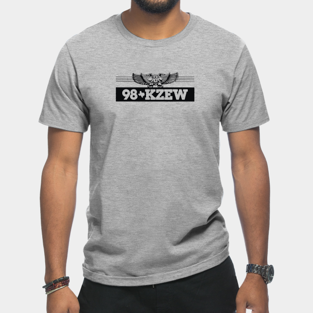 98 Kzew Zoo Radio - 80s Radio - T-Shirt