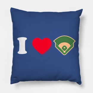Love Baseball Pillow