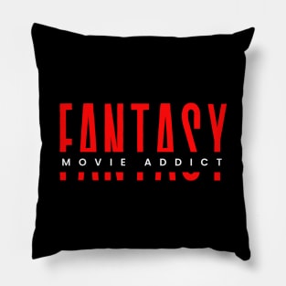 Fantasy movie addict minimalistic design Pillow