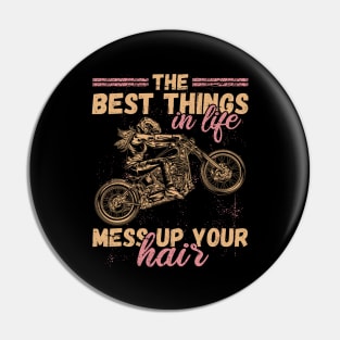 Women's Motorcycle Rider Bike Riding For Women Pin