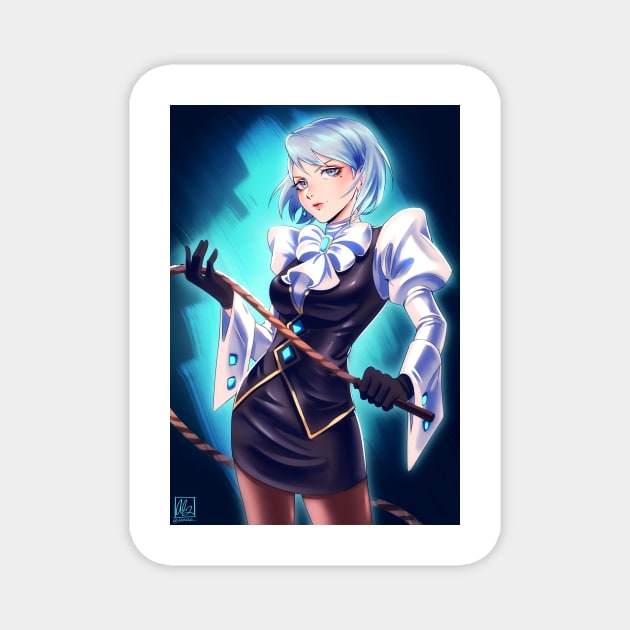 Franziska Von Karma - Ace Attorney Magnet by alinalal