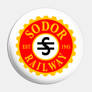 Thomas and Friends: Sodor Railway Logo Pin