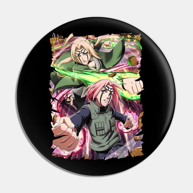 TSUNADE SENJU MERCH VTG Pin by kuzza.co