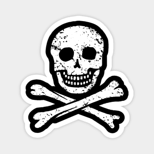 Skull & Crossbones - Pirate Symbol Magnet