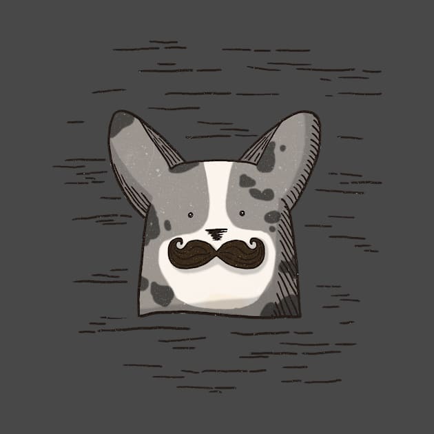 Movember - Cardigan Welsh Corgi Edition by CorinnaSchlachter