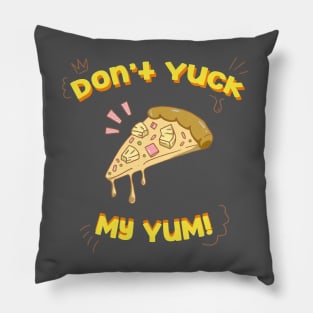 Pineapple on Pizza Pillow