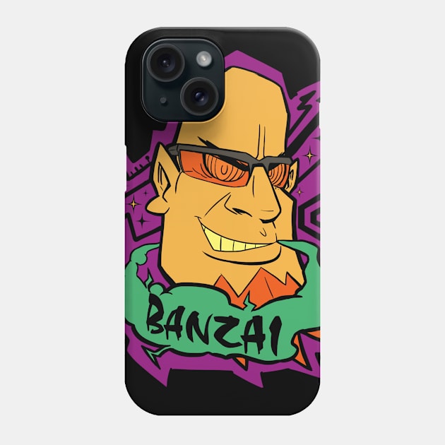 BANZAI! Goji Rokkaku Phone Case by Taibatk5
