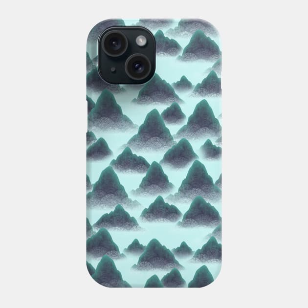 Misty Mountains Phone Case by DoomedDreamer