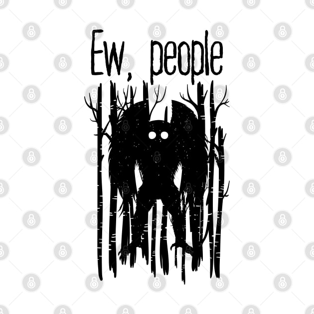 Ew, People Mothman by Tesszero