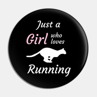 Just a girl who loves running Pin