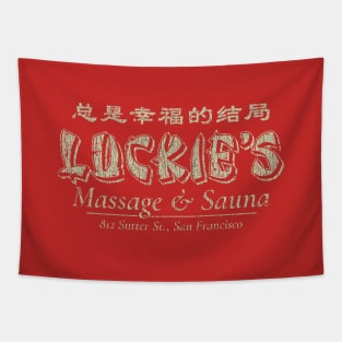 Luckie's Massage & Sauna 1974 Tapestry