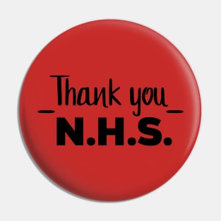 Thank you NHS Pin