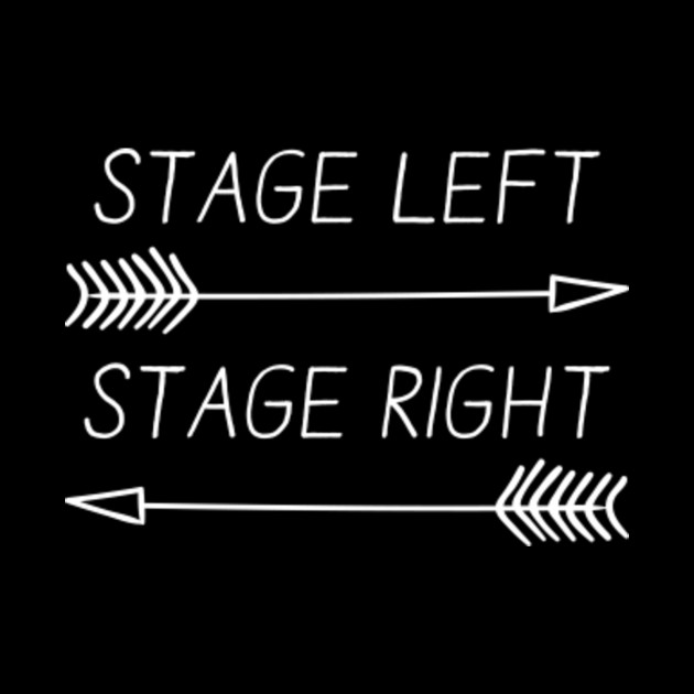 Stage Left Stage Right - Theatre - Bolsa de Tela ...