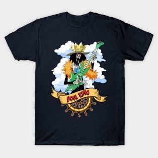 one piece Brook Skelet Anime Sky sky clouds dead' Teenager Organic T-Shirt
