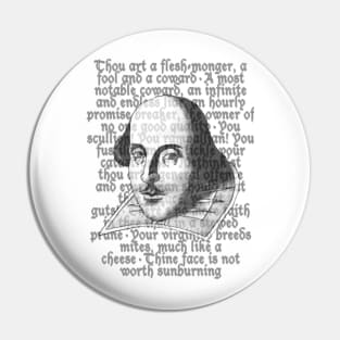 Shakespearean Insults Pin