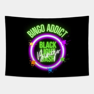 Bingo Addict Summer Blacklight Bingo Bash 2022 Tapestry