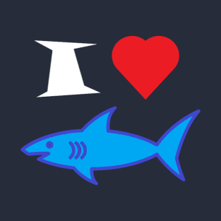 I Love Sharks T-Shirt