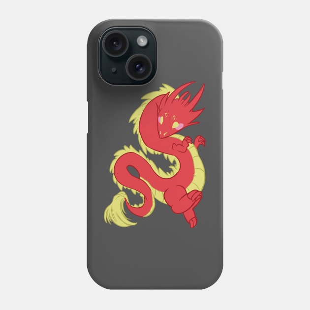 Chinese Chibi Dragon Phone Case by kelsmister