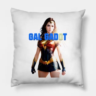 Gal Gadot Comic style anime design by ironpalette Pillow