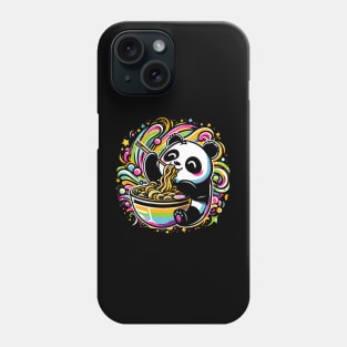 Panda Eating Ramen Phone Case