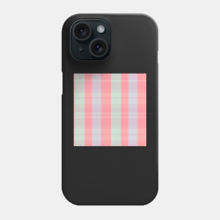 Pastel Aesthetic Evander 1 Hand Drawn Textured Plaid Pattern Phone Case