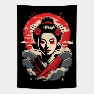 Japanese geisha Tapestry