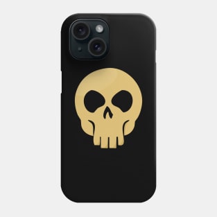 Skull - Yellow Phone Case