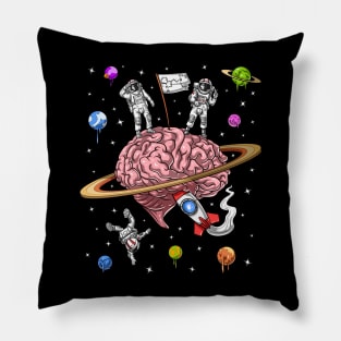 Psychedelic Astronauts DMT Trip Pillow