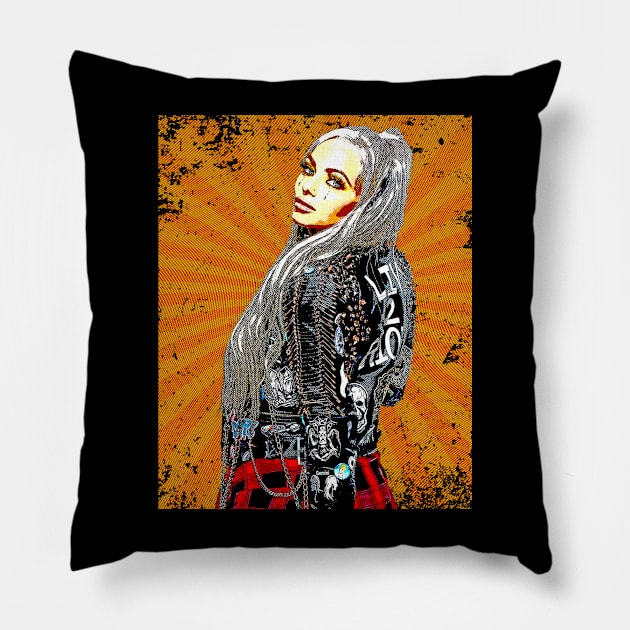 Liv Forever // Retro Comics Style Pillow by Kolovos Comic