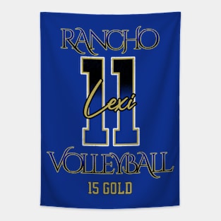 Lexi #11 Rancho VB (15 Gold) - Blue Tapestry