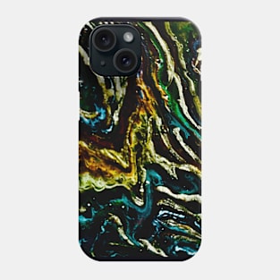 Abstract pouring art Phone Case