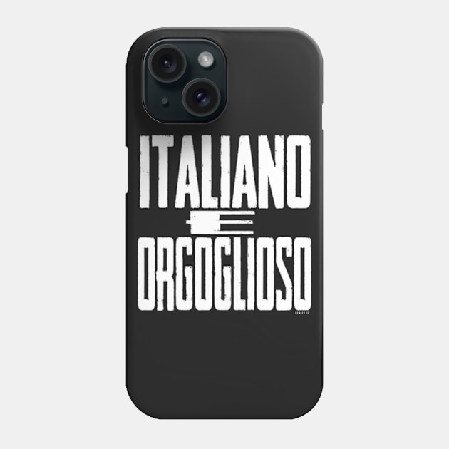 Italian Proud Phone Case by Illustratorator