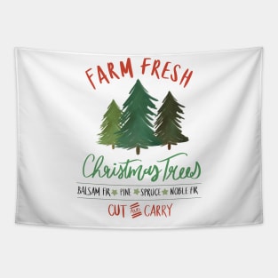 Farm Fresh Trees- Christmas Tapestry