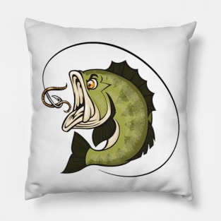 Big Bass Mouth Pillow