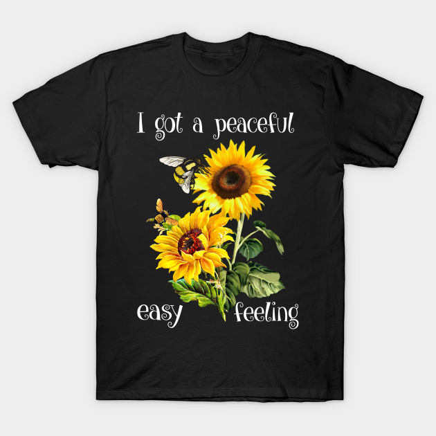 Doryti I got a Peacefull Easy Feeling Unisex Sweatshirt tee Doryti I got a Peacefull Easy Feeling Unisex Sweatshirt tee