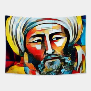 Averroes Abstract Portrait | Averroes Artwork 2 Tapestry