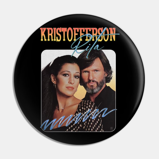 Vintage Aesthetic Kris Kristofferson & Rita 1980s Pin by Next And Stop