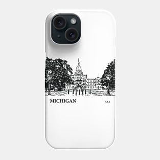 Michigan State USA Phone Case