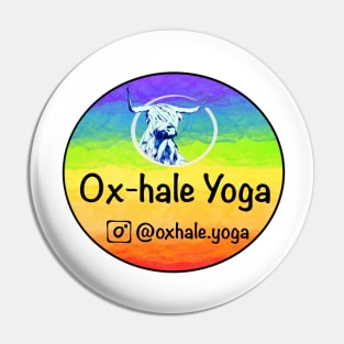 Ox-Hale Yoga Pride Pin