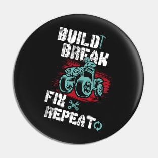 ATV QUAD GIFT: Build Break Fix Pin