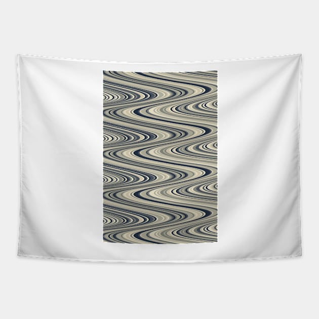 Waves Pattern Tapestry by Dturner29