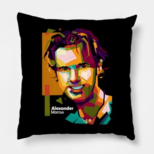 Alexander Pop Art Pillow