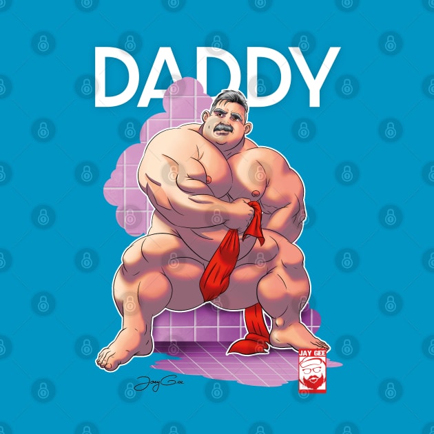 daddy bear by JayGeeArt