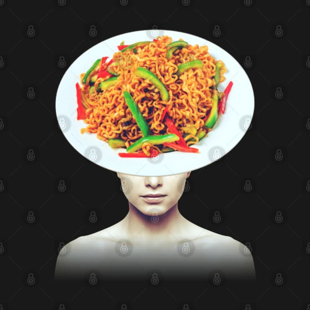 Noodles head portrait by reesea
