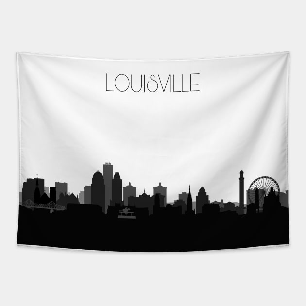 Louisville Skyline V2 Tapestry by inspirowl