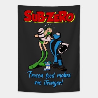 Popeye Kombat - Sub-Zero Tapestry